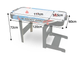 Stół do gry Neo Sport w cymbergaj Air Hockey duży składany NS-427 (5902041313451) - obraz 8