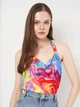 Топ женский Reserved 0489R-MLC L Комбинированный (5904841497850) - изображение 4