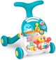 Pchacz interaktywny RICOKIDS 3 w 1 chodzik i stolik edukacyjny RK-810 biało - niebieski (5903890607159) - obraz 1