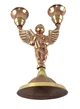 Подсвечник Ангел бронзовый (16х10,5х7 см) 28254 - изображение 1