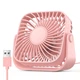 Вентилятор TOPK K52 USB, 8.5cm, 3 скорости, USB 5V 1m, 5W, 360град. pink - изображение 1
