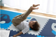 Mata piankowa dla dzieci RICOKIDS 180 x 180 cm 9 szt niebieska (5903890604141) - obraz 6