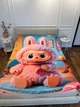 Плед плюшевый велюр Лабубу 11 с 3D рисунком 80х100 - изображение 5