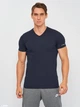 Футболка Kappa T-shirt Mezza Manica Scollo V темно-синій Чол XL K1316 BluNavy XL - зображення 1