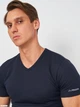 Футболка Kappa T-shirt Mezza Manica Scollo V темно-синій Чол XL K1316 BluNavy XL - зображення 4