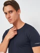 Футболка Kappa T-shirt Mezza Manica Girocollo темно-синий Муж XL K1305 BluNavy XL - изображение 4