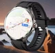 Android Смарт Годинник Телефон 4G LTE SIM карта GPS Wi‑Fi H99 Відеодзвінки Месенджери 3GB RAM 32GB ROM AMOLED дисплей 1.95″ Поворотна Камера Мікрофон Bluetooth 2100mAh кнопка SOS Black - зображення 4