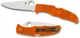 Ніж Spyderco Endura 4 Flat Ground Orange FRN - C10FPOR - зображення 5