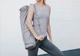 Сумка для йоги Asana Bag Cotton Maharaja Collection Bodhi 70 см тауп/срібний - зображення 4