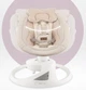 Инновационный укачивающий центр MoMi PEARL Бежевый электронные качели для младенцев 2в1 детские качели, шезлонг, автоматические качели с Bluetooth, таймером, регулировкой скорости, для новорожденных, шезлонг для младенцев - изображение 7