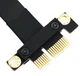 Райзер гибкий REV 3.0 шлейф PCI-E 3.0 1x -> 1x 180 на 180 градусов 30 см (683677195-11) Черный - изображение 8
