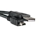 Кабель PowerPlant (KD00AS1219) USB2.0(AM)-MiniUSB(AM), 0.5м, Black - изображение 1
