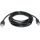 Кабель REAL-EL Pro USB - USB Type-B V 2.0 (M/M), 2 м, чорний (EL123500026) - зображення 1