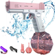 Водяний пістолет UKBOO акумуляторний електричний Water Gun Glock, 2 обойми, рожевий ( LK-1- P) - зображення 1