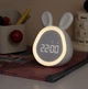 Настольный ночник-часы «Зайчик» с LED-подсветкой, будильником и аккумулятором 1500 мАч - изображение 1