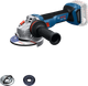 Акумуляторна безщіткова кутова шліфувальна машина Bosch GWS 18V-11 (06019N4100) (Solo - без аку та ЗП) - зображення 1