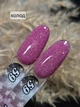 Світловідбивний гель лак термо Disco 59 SVNails гель лаки з блискітками 8 мл розовий - зображення 3