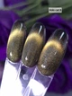Гель-лак котяче око SVNails призма Гель-Лакі Holo cat 8 Гель-лак голографічна кішка золотий - зображення 3