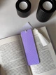 Фіолетова Закладинка ручної роботи, подарунок книголюбу - зображення 2