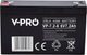 Akumulator Volt Polska AGM VPRO 6V 7.2 Ah (6AKAAGM607) - obraz 2