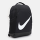 Рюкзак спортивний тканинний 18 л вміщує формат А4 Nike Y Nk Brsla Bkpk - Sp23 DV9436-010 Чорний (196154143929) - зображення 4