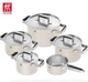 Zwilling Pure набор кастрюль 9 предметов слоновая кость 1028806 - изображение 1
