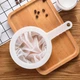 Кухонное сито / дуршлаг для процеживания и фильтрации продуктов Mesh ситечко для молока / йогурта / какао / муки, 200 отверстий (75 мкм), белый (109311620) - изображение 6