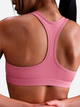 Спортивний топ для бігу жіночий Nike W Nk Swsh Lgt Spt Bra DX6817-699 M Рожевий (197860085251) - зображення 5