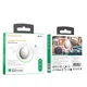 Поисковый трекер-брелок Borofone BC100 Ingenioso Белый, Bluetooth антипотеряющее устройство с позиционированием Find My - изображение 7