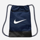 Рюкзак чоловічий спортивний 18 л вміщує формат А4 Nike Nk Brsla Drawstrng DM3978-410 Темно-синій (195244773930) - зображення 1