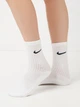 Набір жіночих шкарпеток 3 пари Nike U Nk V Cush Crew 3P Value 108 SX4508-001 34-38 (S) Чорний (685068091308) - зображення 5