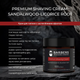 Крем для бритья с успокаивающим эффектом Sandalwood-Licorice Root Barbers 100 мл 4823109411814 - изображение 6