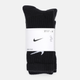Zestaw skarpetek damskich 3 pary Nike U Nk V Cush Crew 3P Value 108 SX4508-001 34-38 (S) Czarny (685068091308) - obraz 4
