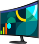 Monitor 27" Samsung Essential S3 S36GD FHD Curved (LS27D360GAUXEN) - obraz 2