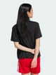 Футболка женская Adidas Originals Adicolor Trefoil IU2422 M Черная с белым (4066757225413) - изображение 2