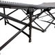 Туристическая раскладушка с матрасом и чехлом до 120 кг LEOBRO 190x70x35 см с прочной стальной рамой для туризма отдыха на природе в кемпинге или даче Гусиная лапка - изображение 5