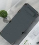 Раскладной шезлонг-кровать с подушкой и подголовником 193x68x30 см до 150 кг LEOBRO для отдыха на природе в кемпинге или даче Темно-серый - изображение 5