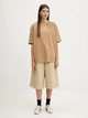 Футболка хлопковая оверсайз длинная женская Adidas Originals Essentials Boyfriend JW5081 M Бежевая (4068807545793) - изображение 8