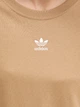 Футболка хлопковая оверсайз длинная женская Adidas Originals Essentials Boyfriend JW5081 L Бежевая (4068807545861) - изображение 10