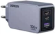 Зарядное устройство Ugreen Nexode Pro X757 3xUSB 100W GaN (2xType-C+USB-A) Gray (UGR-25874) - изображение 2