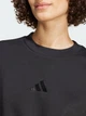 Свитшот на флисе женский Adidas All Szn Fleece IX3812 XS Черный (4067894488006) - изображение 4