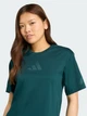 Футболка хлопковая женская Adidas W Z.N.E. Tee JW7752 L Зеленая (4068808664370) - изображение 4