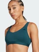 Спортивний топ для фітнесу жіночий Adidas All Me Essentials JL5492 L Зелений (4068811332013) - зображення 4