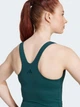 Спортивный топ для фитнеса женский Adidas All Me Medium Support JL5525 XL Зеленый (4068811370541) - изображение 5