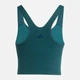 Спортивный топ для фитнеса женский Adidas All Me Medium Support JL5525 XL Зеленый (4068811370541) - изображение 7