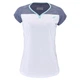 Футболка детская Babolat PLAY CAP SLEEVE TOP GIRL WHITE/BLUE HEATHER (6-8) 3GTE011-1079 6-8 - изображение 1