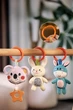 Развивающая дуга Tumama с подвесными игрушками Универсальная для коляски автокресла кроватки Разноцветный (9806) - изображение 9
