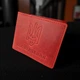 Обкладинка для посвідчення з натуральної шкіри 009_Orange - зображення 7