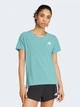 Спортивная футболка для бега женская Adidas Adizero Running Tee JV7172 L Бирюзовая (4068808167727) - изображение 1