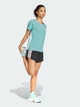 Спортивная футболка для бега женская Adidas Adizero Running Tee JV7172 L Бирюзовая (4068808167727) - изображение 4
